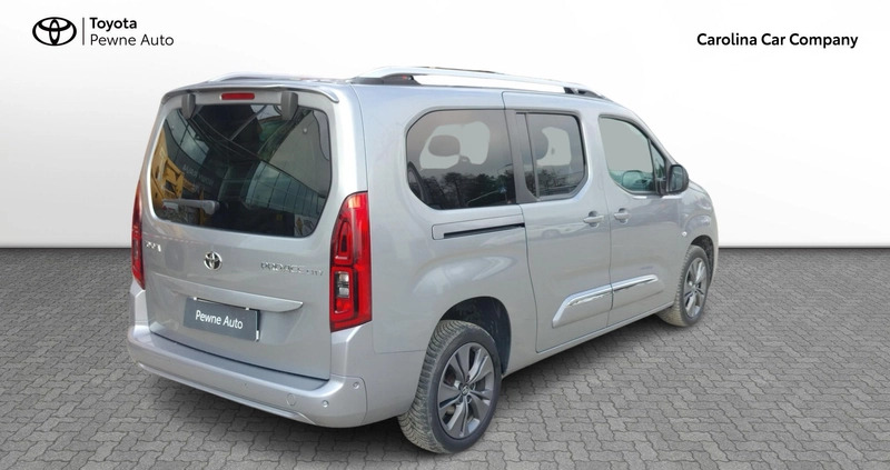 Toyota Proace City Verso cena 145900 przebieg: 55729, rok produkcji 2022 z Mońki małe 379